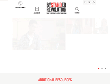 Tablet Screenshot of bystanderevolution.org